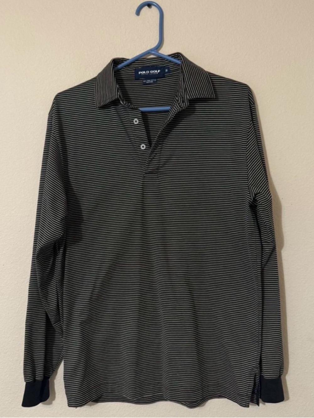 Polo golf striped long sleeve